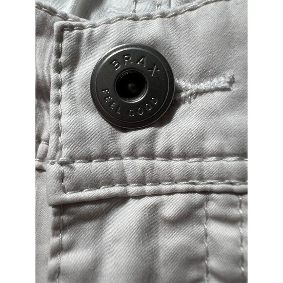 Mens Brax Ultralight Straight Leg Pants Beige Cotton Blend 38/34 - Picture 6 of 12